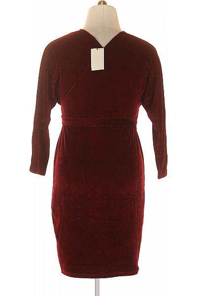 Večerní  Šaty Vínová MOE Outlet