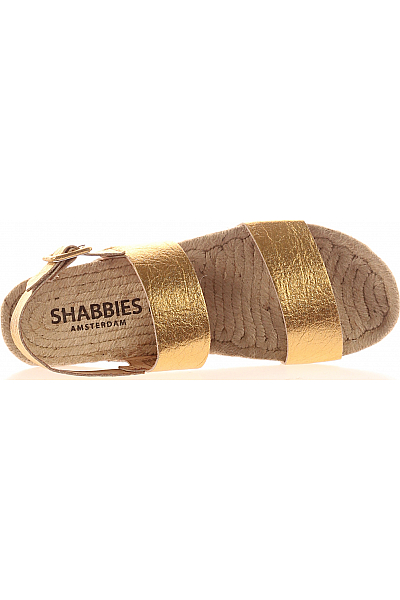 Dámské Boty Zlaté SHABBIES Vel. 40