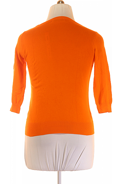 Dámský Svetr Oranžový ZARA Second hand Vel.  XL