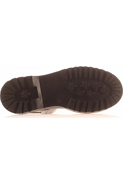 Dámské Kotníkové Boty Kožené Černé MOOSEFIELD