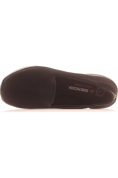 Dámské Slip On Boty Černé Vel. 39