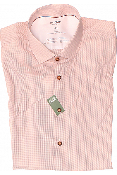 Pánská Košile Červená OLYMP