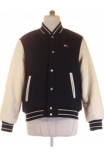 TOMMY HILFIGER Pánská Bunda Modrá Vel. L