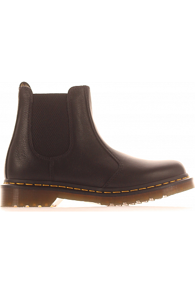 Dámské Kotníkové Boty Kožené Černé Dr.Martens Vel. 40