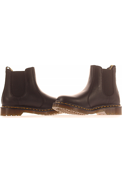 Dámské Kotníkové Boty Kožené Černé Dr.Martens Vel. 40