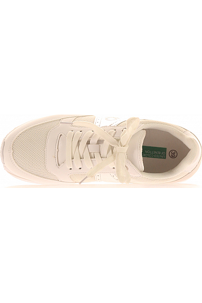 BENETTON Dámské Boty Bílé Vel. 39
