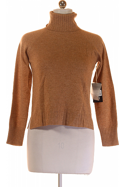 Dámský Rolák Kašmírový Hnědý Cashmere Outlet Vel. M