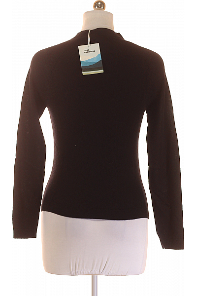 Pletená Halenka Kašmírová Černá Just Cashmere