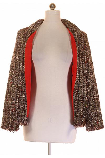 DESIGUAL Teplé Dámské Sako Barevné Vel. 38