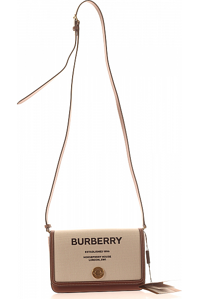 BURBERRY  Kabelka Chybí štíteá Hnědá Outlet