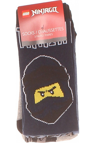  Ponožky Bavlněné Barevné Lego