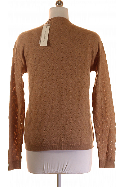Dámský Svetr Kašmírový Hnědý PERFECT CASHMERE Vel. 38
