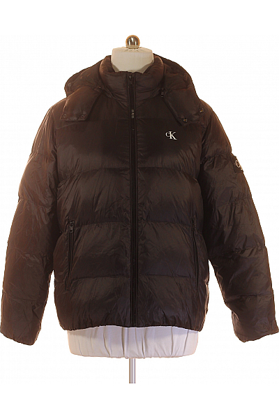 Calvin Klein Zimní Pánská Bunda Černá Vel. XL