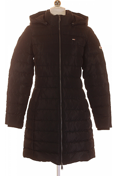 TOMMY HILFIGER Zimní Dámská Bunda Černá Second Hand Vel. S
