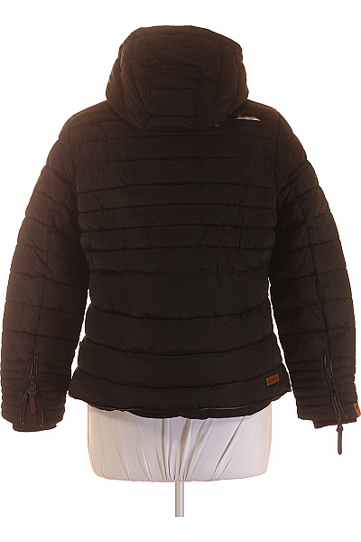 Zimní Dámská Bunda Černá MARIKOO Second hand Vel. XL