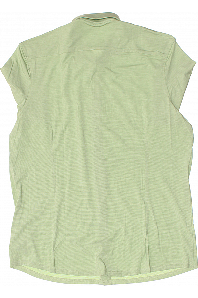 OLYMP Pánská Košile Jednobarevná Zelená