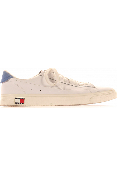Pánské Boty Kožené Bílé TOMMY HILFIGER Vel.  42