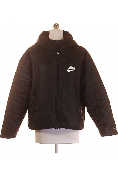 Dámská Bunda Černá Nike Second hand Vel. S