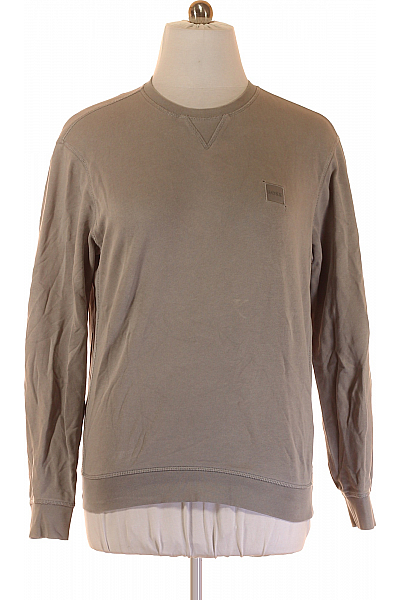 Pánská Mikina Šedá Hugo Boss Second Hand Vel.  M