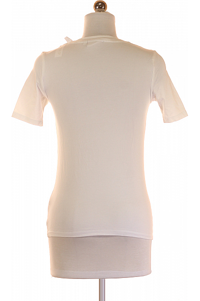 Calvin Klein Dámské Tričko Bílé Second hand Vel.  S