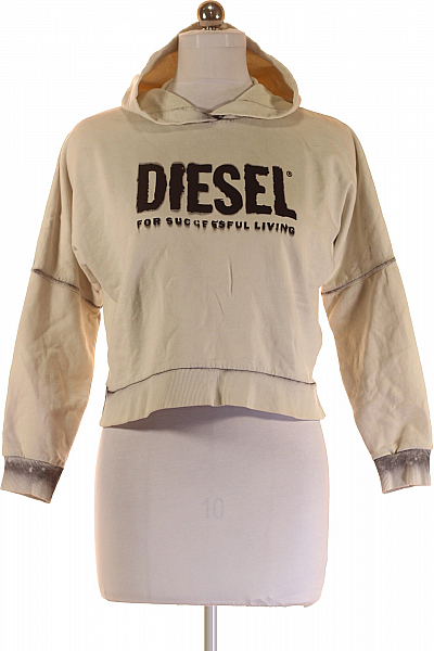 DIESEL Dámská Mikina Bez Zapínání Modrá Second Hand