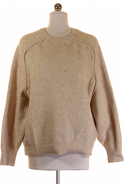 PULL&BEAR Dámský Pulovr Béžový Second hand Vel. S