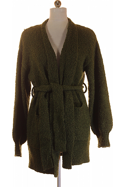 Dámský Cardigan Zelený Funky Buddha Outlet Vel. M