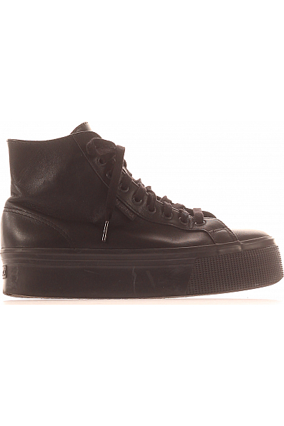 Superga Dámské Kotníkové Boty Černé Vel. 39