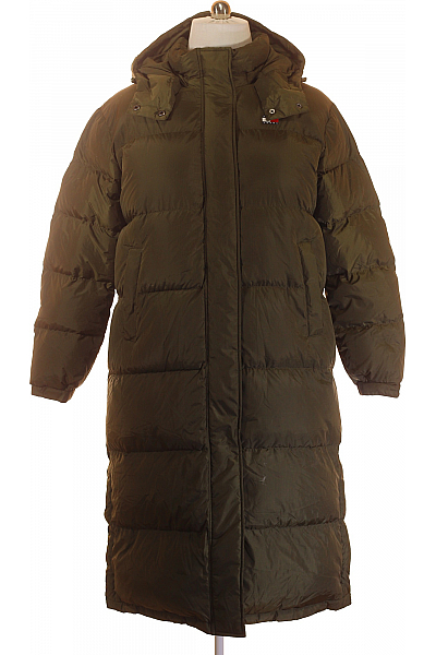 TOMMY HILFIGER Dámská Bunda Zelená Second Hand Vel. XL
