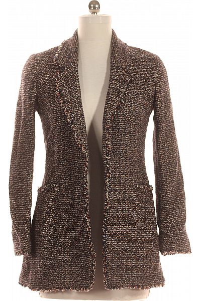 Massimo Dutti Krátký Dámský Kabát Barevný Vel.  38