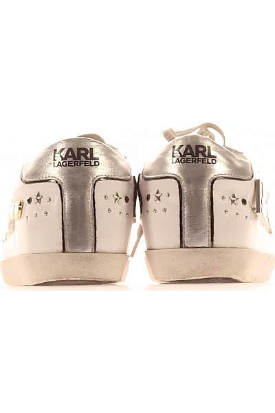 Dámské Tenisky Bílé Karl Lagerfeld Second hand Vel.  39
