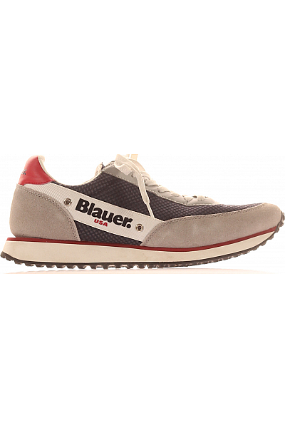 Blauer. Pánské Tenisky Kožené Barevné Vel. 41