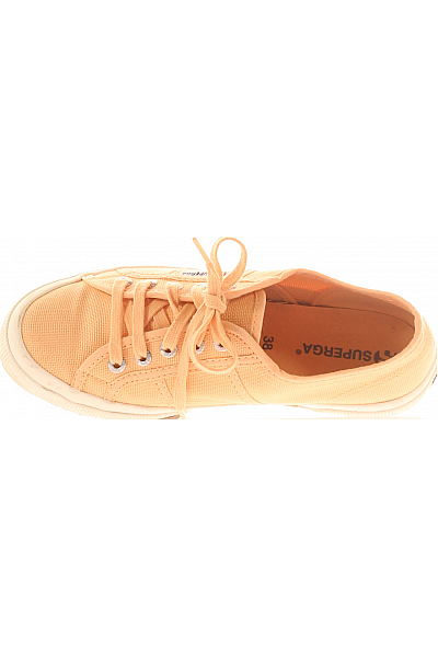 Dámské Tenisky Oranžové Superga Vel. 38