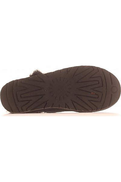 UGG Dámské Boty Kožené Černé Second hand Vel.  39