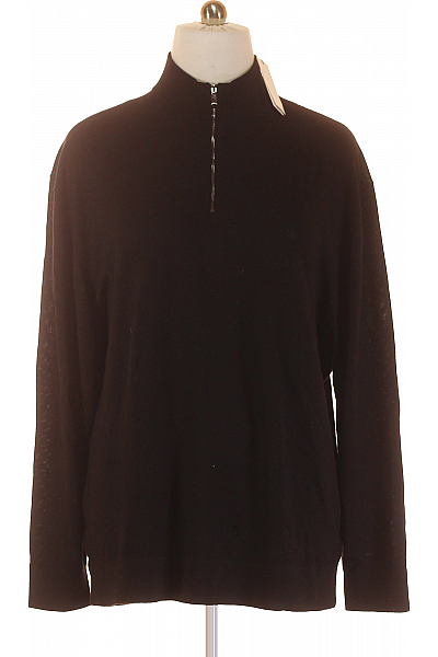 Pánský Rolák Vlněný Černý Calvin Klein Second Hand