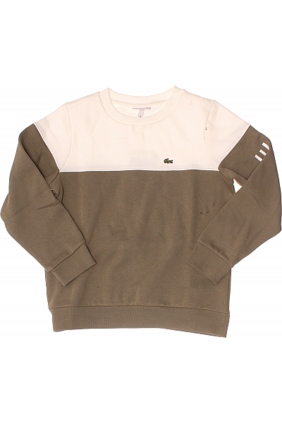 LACOSTE Chlapecká Mikina Zelená