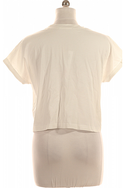 Dámské Tričko Bílé Calvin Klein Second hand Vel.  M