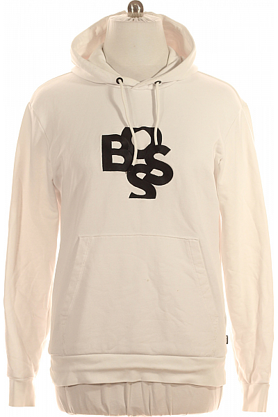 Hugo Boss Pánská Mikina Bílá Vel. XL