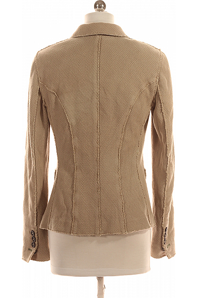 Teplé Dámské Sako Hnědé Blonde No.8 Vel. 36