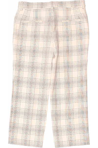 Dámské Chino Kalhoty Černobílé ZARA Second hand Vel.  S