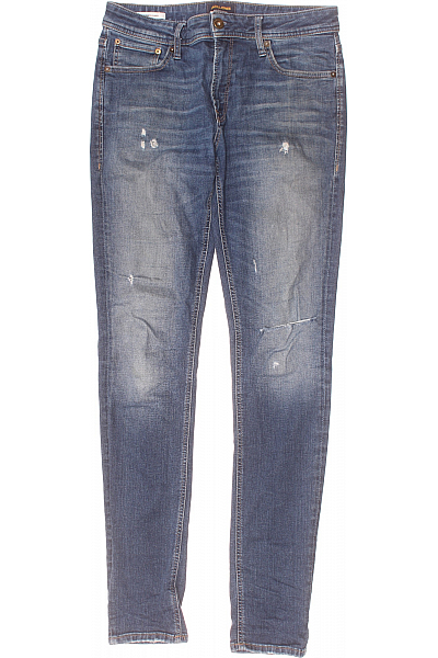 Pánské Džíny Modré JACK & JONES Second hand Vel. 33/34