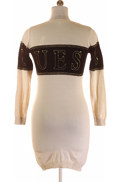 Šaty Černobílé Guess