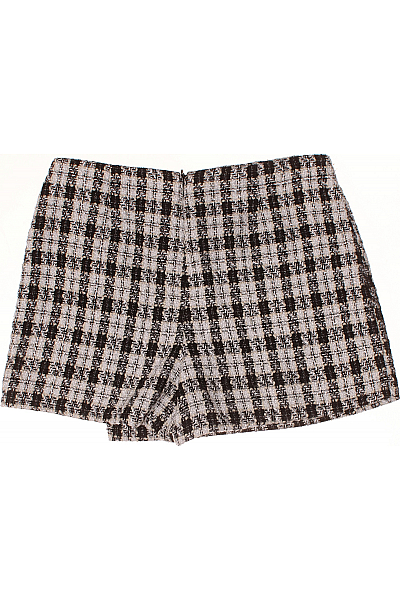 Dámské šortky Černobílé ONLY Second hand Vel. XL
