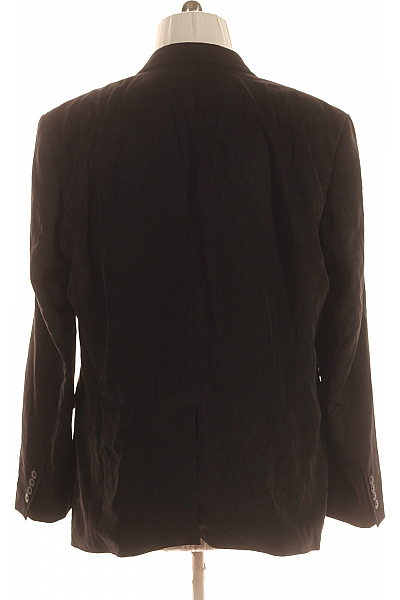 Pánské Volnočasové Sako Černé PIERRE CARDIN Vel. 60