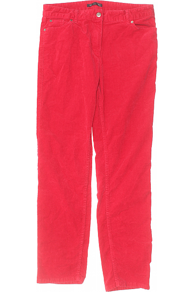 Dámské Kalhoty Červené Marks & Spencer Vel. 42