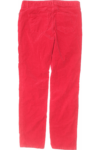 Dámské Kalhoty Červené Marks & Spencer Vel. 42