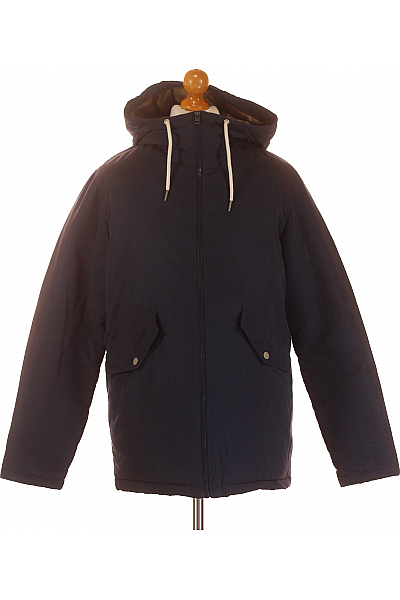 JACK & JONES Pánská Bunda Modrá Vel. S
