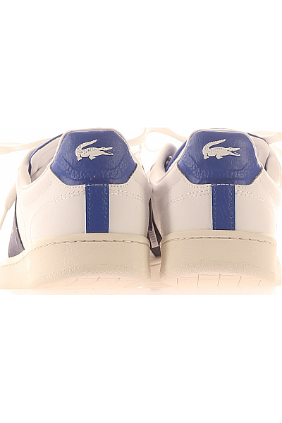 LACOSTE Pánské Tenisky Kožené Bílé Vel. 42