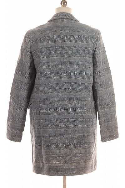 Massimo Dutti Teplé Dámské Sako Modré Vel.  36