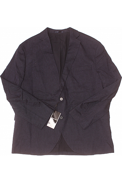 Pánský Komplet Lněný Modrý JACK & JONES Vel. 62